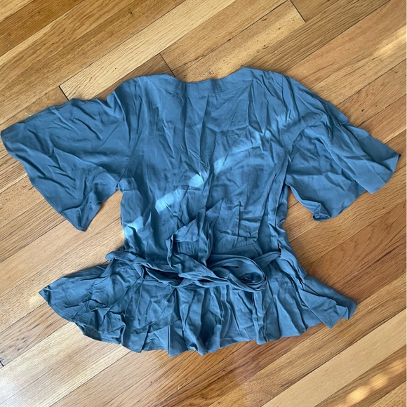 NWT Ann Taylor LOFT Outlet Peplum Blouse - Picture 4 of 5